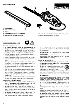 Предварительный просмотр 38 страницы Makita UH 4540, UH 5540, UH 6540 Instruction Manual