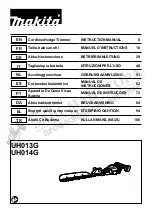 Preview for 1 page of Makita UH014G Instruction Manual