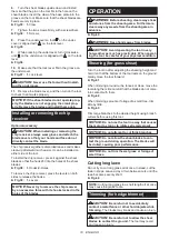 Preview for 18 page of Makita UH201DSAX Instruction Manual