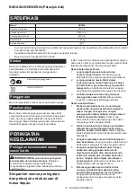 Preview for 18 page of Makita UH3502 Instruction Manual