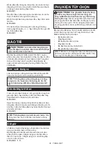 Preview for 36 page of Makita UH3502 Instruction Manual