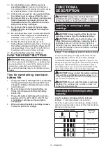 Preview for 10 page of Makita UH353D Instruction Manual