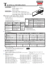 Makita UH422D Technical Information preview