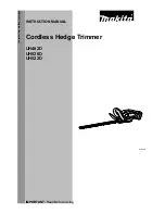 Makita UH482D Instruction Manual preview