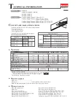 Makita UH520D Technical Information preview