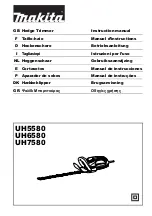 Makita UH5580 Instruction Manual preview