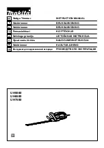 Preview for 1 page of Makita UH6580 Instruction Manual