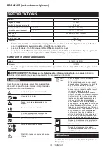 Preview for 19 page of Makita UM110DWYX Instruction Manual