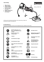 Preview for 3 page of Makita UM3830 Instruction Manual