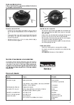 Preview for 59 page of Makita UM3830 Instruction Manual