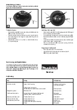 Preview for 71 page of Makita UM3830 Instruction Manual