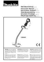 Preview for 1 page of Makita um4030 Instruction Manual