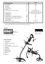 Предварительный просмотр 7 страницы Makita um4030 Instruction Manual