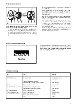 Предварительный просмотр 23 страницы Makita um4030 Instruction Manual