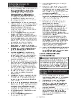 Preview for 32 page of Makita UM600D Instruction Manual