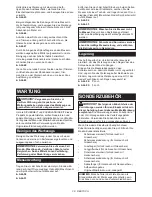 Preview for 38 page of Makita UM600D Instruction Manual