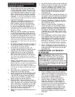 Предварительный просмотр 42 страницы Makita UM600D Instruction Manual