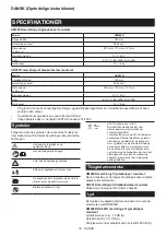 Preview for 79 page of Makita UM600DWAEX Instruction Manual