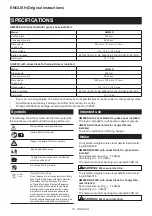 Preview for 10 page of Makita UM600DZX Instruction Manual