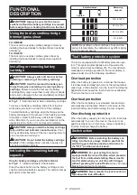 Preview for 14 page of Makita UM600DZX Instruction Manual