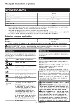 Preview for 19 page of Makita UM603D Instruction Manual