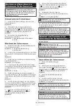 Preview for 36 page of Makita UM603D Instruction Manual