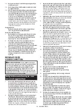 Preview for 53 page of Makita UM603D Instruction Manual