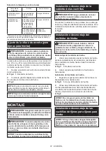 Preview for 67 page of Makita UM603D Instruction Manual