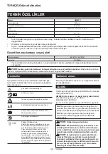 Preview for 103 page of Makita UM603D Instruction Manual