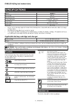 Preview for 6 page of Makita UN460WDZX1 Instruction Manual