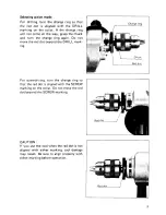 Предварительный просмотр 5 страницы Makita UNI-DRILL 6000LR Instruction Manual