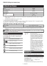 Preview for 7 page of Makita UP100D Instruction Manual