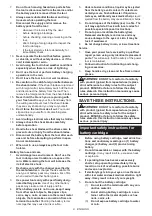 Предварительный просмотр 9 страницы Makita UP100D Instruction Manual