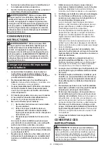 Preview for 18 page of Makita UP100D Instruction Manual