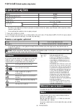 Preview for 63 page of Makita UP100D Instruction Manual