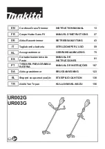 Makita UR002G Instruction Manual предпросмотр