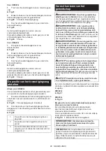 Предварительный просмотр 88 страницы Makita UR002G Instruction Manual