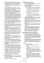 Предварительный просмотр 112 страницы Makita UR002G Instruction Manual