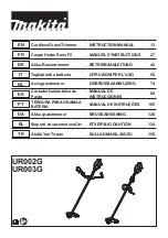 Makita UR003G Instruction Manual preview