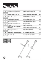 Preview for 1 page of Makita UR006G Instruction Manual
