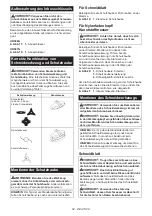 Preview for 54 page of Makita UR006G Instruction Manual