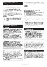 Предварительный просмотр 56 страницы Makita UR006G Instruction Manual