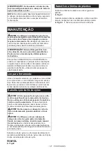 Preview for 121 page of Makita UR006G Instruction Manual