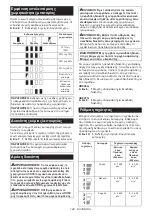Preview for 148 page of Makita UR006G Instruction Manual