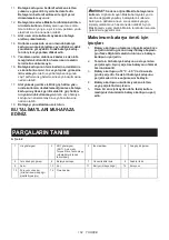 Preview for 162 page of Makita UR006G Instruction Manual