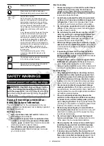 Preview for 3 page of Makita UR007G Instruction Manual