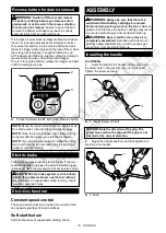 Preview for 14 page of Makita UR007G Instruction Manual