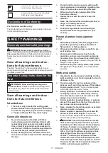 Preview for 17 page of Makita UR007GM101 Instruction Manual