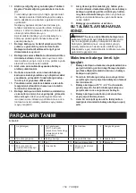 Preview for 159 page of Makita UR007GM101 Instruction Manual