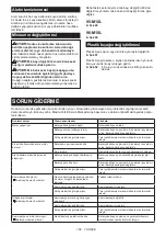 Preview for 166 page of Makita UR007GM101 Instruction Manual